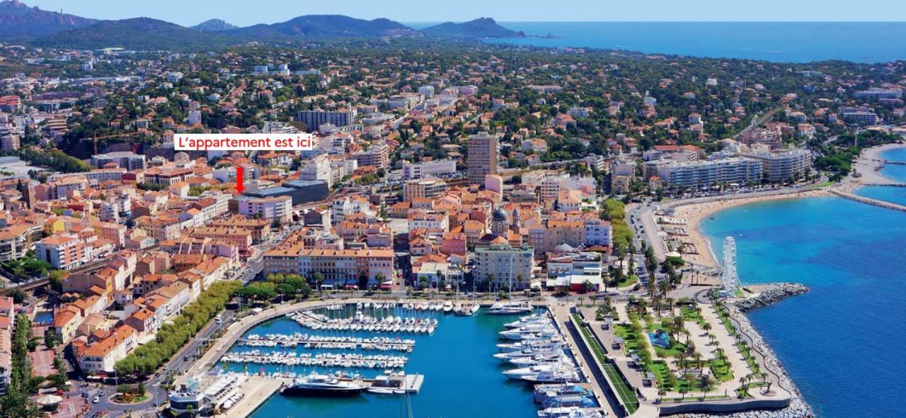 Villa Honore, Veritable Tout A Pied, Plein Centre-Ville, Plage A 5Min A Pied Saint-Raphaël Zewnętrze zdjęcie